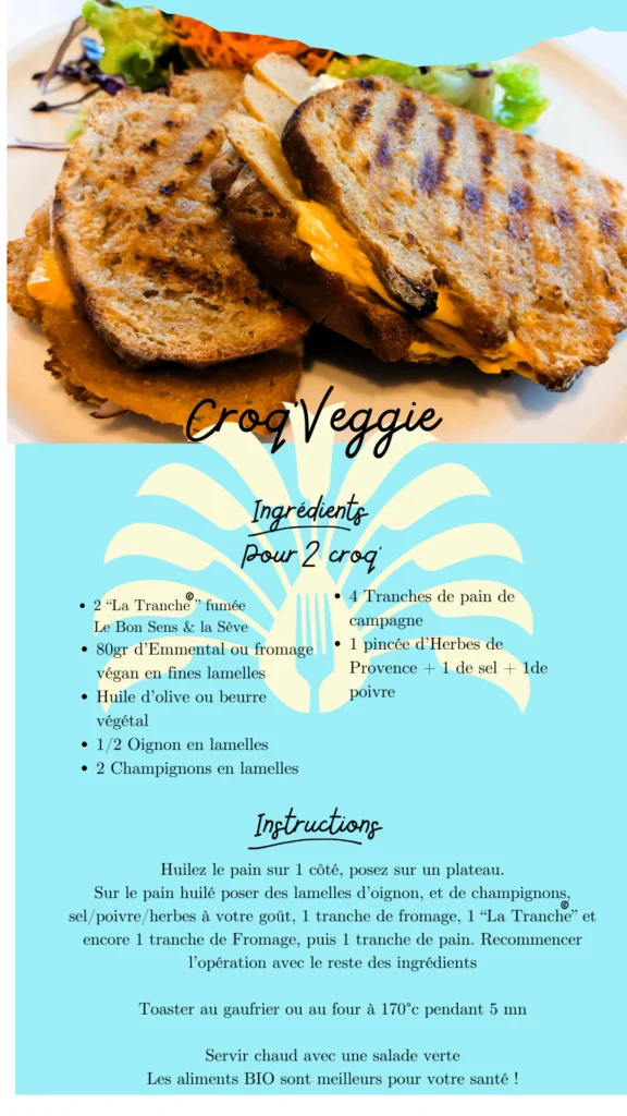 recette croq veggie